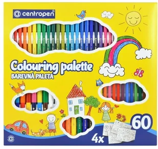 CENTROPEN ZESTAW ART PIŚMIENNICZYCH MAŁEGO MALARZA "QUATRO II 9396" 60szt CENTROPEN - Pozostałe wyposażenie warsztatu CENTROPEN ZESTAW ART PIŚMIENNICZYCH MAŁEGO MALARZA "QUATRO II 9396" 60szt CENTROPEN - Pozostałe wyposażenie warsztatu - miniaturka - grafika 1