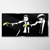 Obrazy i zdjęcia - PL Coloray Obraz na Szkle Pulp Fiction Banksy 100x50cm - miniaturka - grafika 1