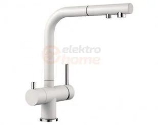 Blanco Fontas-S II Biała bateria zlewozmywakowa z wyciąganą wylewką Silgranit-Look 525204 525204 - Baterie kuchenne - miniaturka - grafika 6