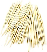 Akcesoria do paznokci - Patyczki Dwustronne z Drewna Pomarańczowego 100szt - miniaturka - grafika 1