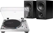 Zestawy stereo - Audio-Technica LP 120X srebrny + AM3 czarny - miniaturka - grafika 1