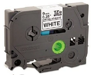 Brother TZ-S221 9mm taśma laminowana z ekstra mocnym klejem, czarny nadruk/białe - Taśmy do drukarek barwiące - miniaturka - grafika 7