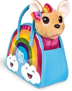 CHI CHI LOVE Piesek Rainbow Tęczowa moda 730543 - Maskotki i pluszaki - miniaturka - grafika 2