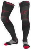 Akcesoria turystyczne - Alpinestars Alpine Stars pod ziehstrumpf do knieorthese Long MX Czarny/czerwony, czarny, S/M 10008386 - miniaturka - grafika 1
