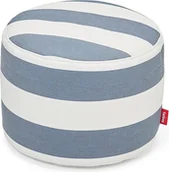 Pufy i podnóżki - Fatboy Puf Point Outdoor w paski niebiesko-biały 104544 - miniaturka - grafika 1
