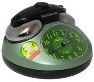 Zegary - Atrix Budzik sweep z melodią i dzwonkami /zielony 992GR - miniaturka - grafika 1