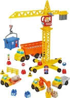 Figurki dla dzieci - Ecoiffier Abrick Zestaw budowlany z dźwigiem 55cm 2999 7600002999 - miniaturka - grafika 1