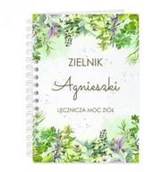 Notesy i bloczki - Murrano Przepiśnik kołonotatnik na przepisy z nadrukiem dla weganki na i KZ-COOK-014 - miniaturka - grafika 1