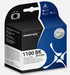 Asarto Tusz AS-B1100/980BK czarny zamiennik Brother LC980BK/LC1100BK AS-B1100/980BK - Tusze zamienniki - miniaturka - grafika 2