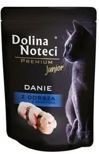 Dolina Noteci DNP Danie dorsz z sardynką junior kot 85g - Mokra karma dla kotów - miniaturka - grafika 3