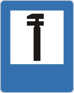 Znak drogowy informacyjny D-26 Stacja obsługi technicznej - Wyposażenie miejsc publicznych - miniaturka - grafika 2