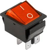 Inne akcesoria elektryczne - inne Złącze przełącznik IRS-201-1A czerw - miniaturka - grafika 1