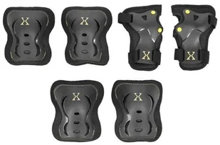 Nils EXTREME Zestaw ochraniaczy EXTREME H320 rozmiar L) Czarno-żółty - Ochraniacze - miniaturka - grafika 14