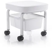 Krzesła i taborety kosmetyczne - ACTIVESHOP TABORET KOSMETYCZNY DO PEDICURE Z POJEMNIKIEM - miniaturka - grafika 1