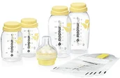 Butelki dla niemowląt - Medela MEDELA zestaw butelek dla niemowląt, w tym workiem Calma do odkurzacza i mleka matki - miniaturka - grafika 1