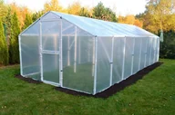 Szklarnie ogrodowe - Tunel foliowy PVC 18m2 - 283x627x200 cm 283627 - miniaturka - grafika 1