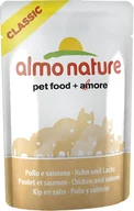 Mokra karma dla kotów - Almo Nature Kurczak z łososiem saszetka 55g - miniaturka - grafika 1