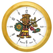 Zegary - Atrix Zegar drewniany z wojownikiem ATW5013WJ - miniaturka - grafika 1