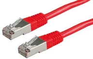 Patchcordy - Roline Patchcable Cat5e FTP 0,5m rot - 21.15.0181 - miniaturka - grafika 1