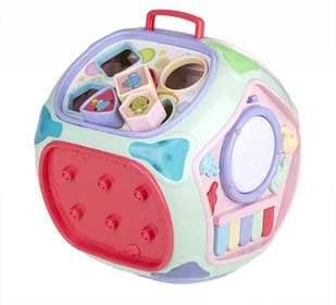 nieznany producent Interaktywna Kostka Telefon Pianino Dom KX7935 - Instrumenty muzyczne dla dzieci - miniaturka - grafika 8