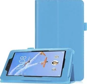 Etui do tabletów - Lenovo 4kom.pl Etui do tabletu 4kom.pl Etui stojak do Tab E7 7.0 TB-7104F Niebieskie + Szkło uniwersalny 38986-uniw - miniaturka - grafika 1