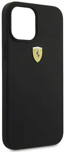 Ferrari Ferrari FESSIHCP12LBK iPhone 12 Pro Max 6,7" czarny/black hardcase On Track Silicone hurtel-65644-0 - Etui i futerały do telefonów - miniaturka - grafika 8
