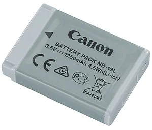 Canon Baterie do kamer wideo fotoaparatów NB-13L dla G7X 1250mAh) 9839B001) - Akumulatory do aparatów dedykowane - miniaturka - grafika 3