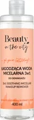 Kosmetyki do demakijażu - Beauty In The City łagodząca woda micelarna do demakijażu twarzy 3w1, 400 ml - miniaturka - grafika 1