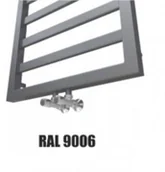 Grzejniki łazienkowe - Hydroland NATSUMI 980/530 RAL 9006 - miniaturka - grafika 1