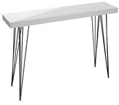 Konsole i sekretarzyki - MIMMA Versa  lakierowany biały wejście stołu Dallas 20360010_blanco - miniaturka - grafika 1