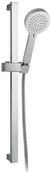 Słuchawki prysznicowe - Ferro Vigo zestaw natryskowy z rączka natryskową i uchwytem przesuwnym chrom N320 N.00.VIGO - miniaturka - grafika 1