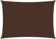 Parasole ogrodowe - vidaXL Prostokątny żagiel ogrodowy, tkanina Oxford, 3x4,5 m, brązowy 135816 - miniaturka - grafika 1