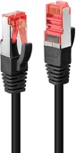 Kable miedziane - Lindy 47778 Kabel sieciowy skrętka) Cat.6 S/FTP czarny 1,5m LY-47778 - miniaturka - grafika 1