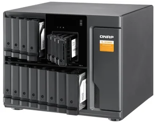 QNAP TL-D1600S obudowa do dysków twardych Obudowa HDD/SSD Czarny TL-D1600S - Serwery - miniaturka - grafika 4