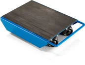 Wózki na żywność - AJ Platforma transportowa Obciążenie:1000kg koła -4 samonastawne 40404 - miniaturka - grafika 1