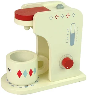 Import LEANToys Drewniany Ekspres do Kawy Akcesoria Kuchnia Dzieci LT-10185-0 - Zabawki AGD - miniaturka - grafika 4