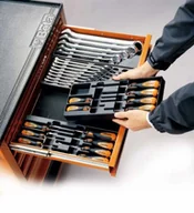 Pozostałe wyposażenie warsztatu - BETA WKŁADKA NA NARZĘDZIA Z TWORZYWA DO T46 (2400/TV46) - miniaturka - grafika 1