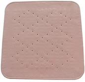 Dywaniki łazienkowe - MSV 140207 dywanik łazienkowy, kauczuk/węglanu wapnia, 54 x 54 x 0,1 cm, różowa 874/140207 - miniaturka - grafika 1