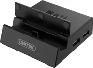 Zasilacze do urządzeń sieciowych - Unitek Stacja ładująca Unitek USB-C Desktop Multimedia Gaming Station D1009A D1009A - miniaturka - grafika 1