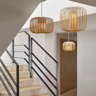 Forestier Forestier Bamboo Light S lampa wisząca 35 cm biała - Lampy sufitowe - miniaturka - grafika 2