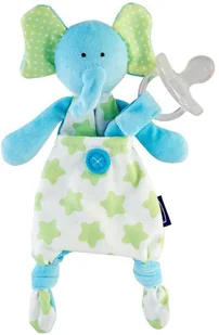 CHICCO Chicco Pocket Friend 0m+-niebieski sloń Maskotka do smoczka dla dzieci 0m+ CC 00008013200000 - Smoczki uspokajające - miniaturka - grafika 3