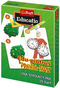 Trefl Edu - Piotruś Prawda i fałsz - Gry karciane - miniaturka - grafika 2