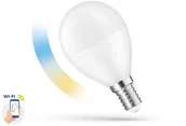 Żarówki LED - Spectrum Żarówka LED Kulka 5W E14 CCT Smart WOJ+14414 WOJ+14414 - miniaturka - grafika 1