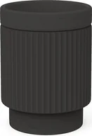 Pojemniki łazienkowe - Marc O'Polo Pojemnik The Wave 10 cm antracytowy 730297-623-003 - miniaturka - grafika 1