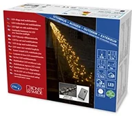 Pozostałe oświetlenie - Konstsmide 3861 800 Micro LED Büschel lampki świąteczne ""Cluster""/na zewnątrz (IP44)/z 8 funkcjami, urządzenie sterujące oraz funkcja Memory/576 oranżowego diod zewnętrzny transformator/36 V/czarny p 3861-800 - miniaturka - grafika 1