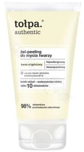 TORF CORPORATION Tołpa Authentic żel-peeling do mycia twarzy 150 ml - Żele do mycia twarzy - miniaturka - grafika 4