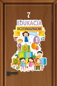 Systemy ekspozycyjne i znaki informacyjne - Kolorowa naklejka na drzwi: Edukacja Wczesnoszkolna EN064 - miniaturka - grafika 1