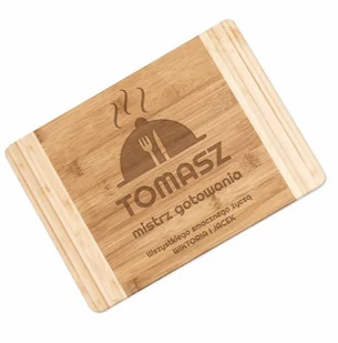 Murrano Deska bambusowa do krojenia z grawerem dla niego na imieniny DSK-BMB2-035 - Gadżety dla niej i dla niego - miniaturka - grafika 3