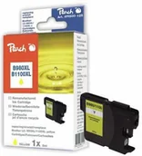 Tusze zamienniki - DrTusz XL Peach yellow kompatybilny z LC-1100 LC-980 PI500-125 - miniaturka - grafika 1