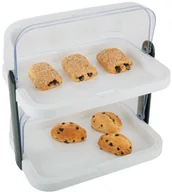 Tace i patery - APS Witrynka chłodząca podwójna 440x320x440 mm, biała | Doppeldecker 09200 - miniaturka - grafika 1